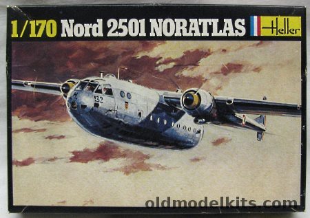 Heller 1/170 Nord 2501 Noratlas - French Air Force, 035 plastic model kit